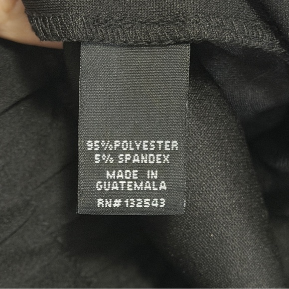 TALL Black Ankle-Length Women's Dress Pants || ALLOY APPAREL || size S - Picture 3 of 6